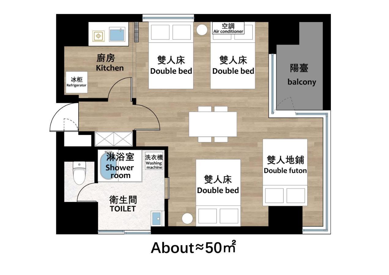 Hotel Apartment Ueno Inaricho Sta Tokio Exterior foto